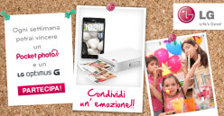 LIBERA LA TUA CREATIVITA’ CON LG POCKET PHOTO