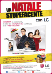 CON LG IL NATALE SARÀ ANCORA PIÙ STUPEFACENTE!