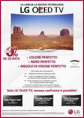 I TV OLED LG A TASSO ZERO