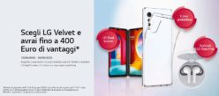 LG VELVET ARRIVA IN ITALIA