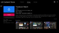 L’APP FACEBOOK WATCH È ORA DISPONIBILE  SUGLI LG SMART TV