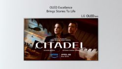 LG COLLABORA CON PRIME VIDEO PER LA NUOVA SERIE CITADEL DISPONIBILE SUGLI SMART TV LG