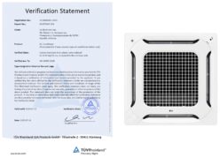 LG CERTIFICATA DA TÜV RHEINLAND PER LE INNOVAZIONI SOSTENIBILI NEL PROCESSO PRODUTTIVO  DELLE CASSETTE A 4 VIE